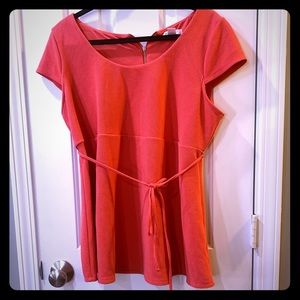 Cap sleeve Maternity Blouse